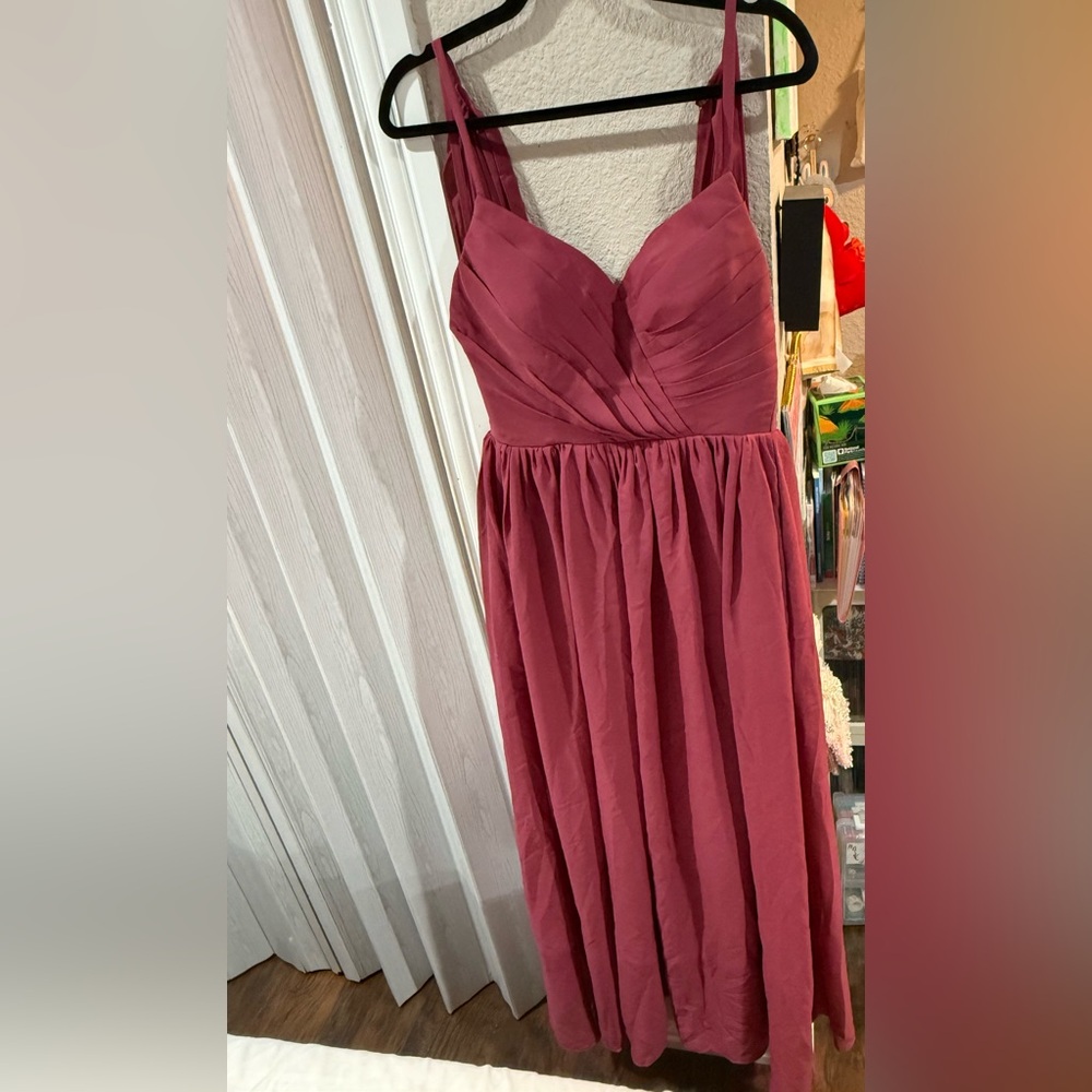 Burgundy Formal Dress